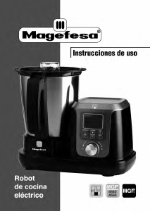 Manual de uso Magefesa MGF-4540 Magchef Robot de cocina