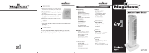 Manual de uso Magefesa MGF-2330 Grey Ventilador