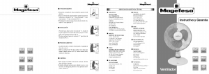 Manual de uso Magefesa MGF-2410 Alisal Ventilador