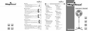 Manual de uso Magefesa MGF-2440 Alisal Ventilador