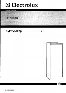 Bruksanvisning Electrolux ER3190B Kyl-frys