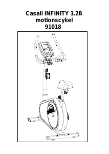 Bruksanvisning Casall Infinity 1.2B Motionscykel