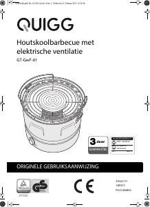 Handleiding Quigg GT-GwF-01 Barbecue