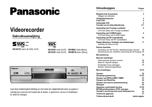 Handleiding Panasonic NV-SV121Senies Videorecorder
