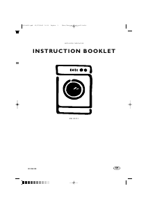 Manual Electrolux EW1013I Washing Machine