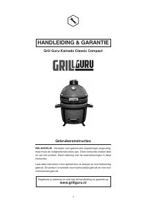 Handleiding Grill Guru Kamado Classic Compact Barbecue