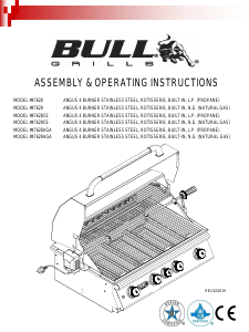 Manual Bull 47629CE Angus 4 Barbecue