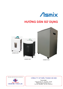 Hướng dẫn sử dụng Asmix S300 Máy hủy giấy