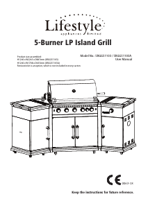 Manual Lifestyle SRGG51103A Barbecue