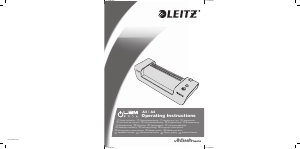Kullanım kılavuzu Leitz iLAM Easy A4 Laminasyon makinesi