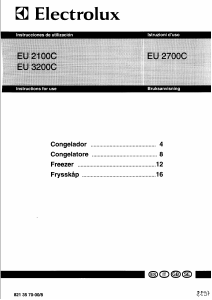 Bruksanvisning Electrolux EU2700C Frys
