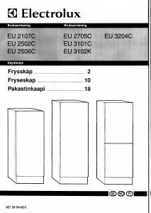 Bruksanvisning Electrolux EU2705C Frys