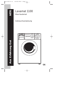 Bedienungsanleitung AEG LAV1100 Waschmaschine
