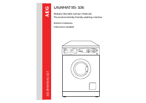 Manual AEG LAV106 Washing Machine