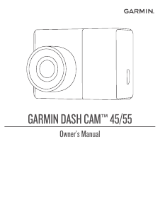 Manual Garmin Dash Cam 55 Action Camera