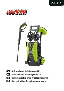 Manual Hamron 220-137 Pressure Washer