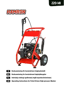 Manual Hamron 220-141 Pressure Washer