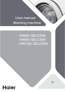 Manuale Haier HW80-SB1230N Lavatrice