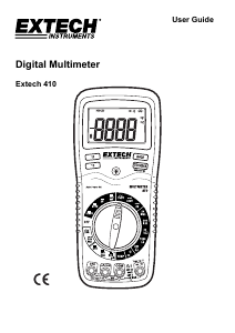 Manual Extech 410 Multimeter