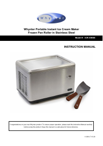 Manual Whynter ICR-300SS Ice Cream Machine