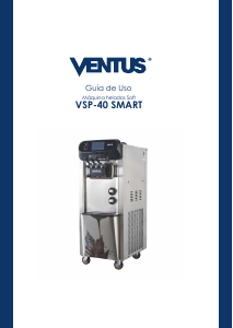 Manual de uso Ventus VSP-40 SMART Máquina de helados