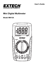 Handleiding Extech MN15A Multimeter