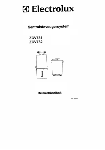 Bruksanvisning Electrolux ZCV781 Støvsuger