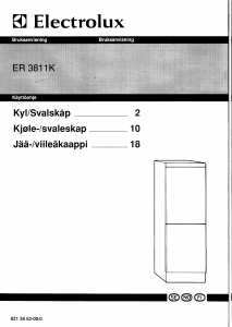 Bruksanvisning Electrolux ER3811K Kyl-frys