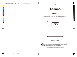 Manual de uso Lenco IPD-4303 Docking station