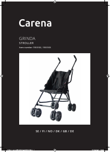 Handleiding Carena GRINDA Kinderwagen