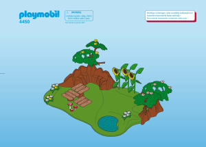 Manuale Playmobil set 4450 Easter Coniglio di pasqua con laboratorio