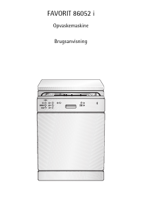 Brugsanvisning AEG FAV86052I-W Opvaskemaskine