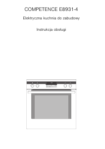 Instrukcja AEG E8931-4-M Kuchnia