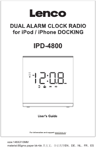 Bedienungsanleitung Lenco IPD-4800 Dockinglautsprecher
