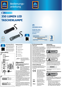 Bedienungsanleitung Lightway 99101 Taschenlampe
