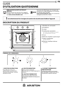 Mode d’emploi Ariston FA3 530 H IX A Four