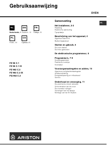 Handleiding Ariston FZ 962 C.2 IX Oven