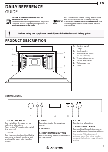 Manual Ariston MS 767 IX A CN Oven