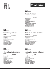 Mode d’emploi Ariston TD 640 (ICE) GH Table de cuisson