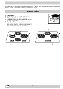 Mode d’emploi Ariston TZ 740 TC ES (IX) Table de cuisson