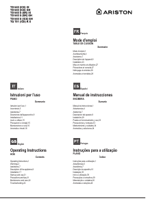 Mode d’emploi Ariston TQ 751 (ICE) K X Table de cuisson