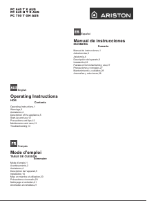 Handleiding Ariston PC 640 N T X AUS Kookplaat