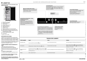 Mode d’emploi Ariston UA8 F1C W UK Congélateur