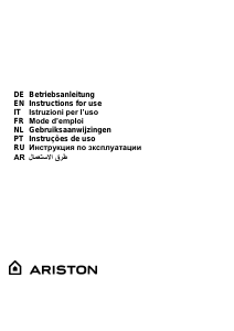 Manual Ariston SL 19.1P IX Exaustor