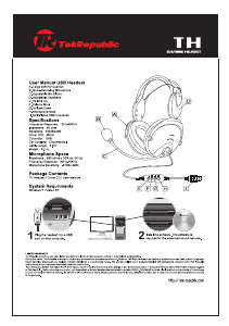 Manual Tek Republic TH Headset