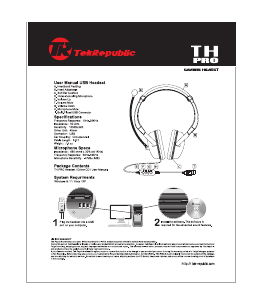 Manual Tek Republic TH Pro Headset