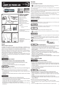 Mode d’emploi LightZone WK 765 Lampe de poche