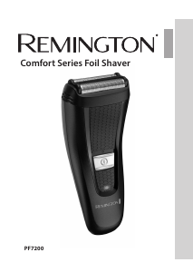 Bruksanvisning Remington PF7200 Comfort Rakapparat