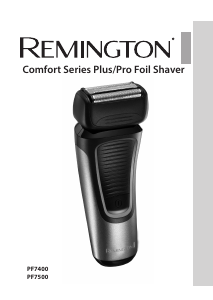 Használati útmutató Remington PF7500 Comfort Borotva