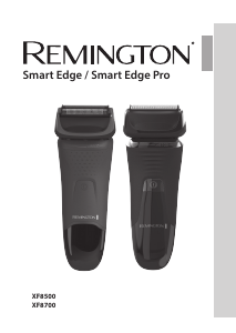 Manual de uso Remington XF8700 Smart Edge Pro Afeitadora